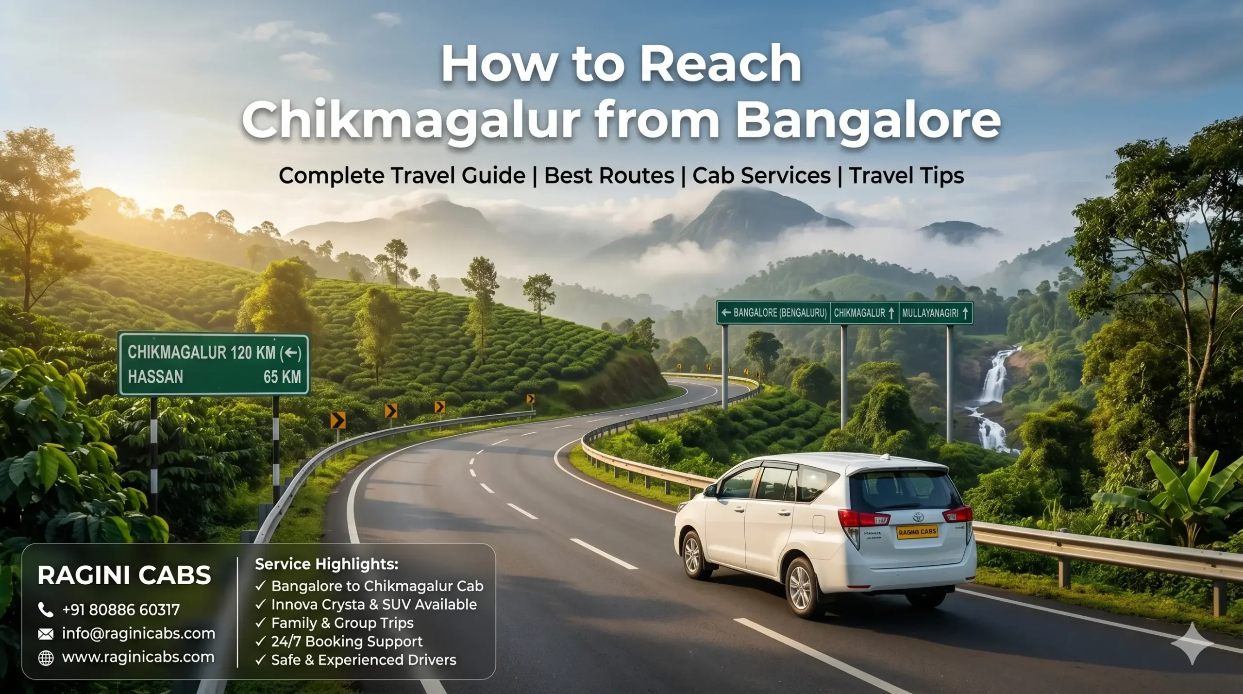 how to reach chikmagalur from bangalore