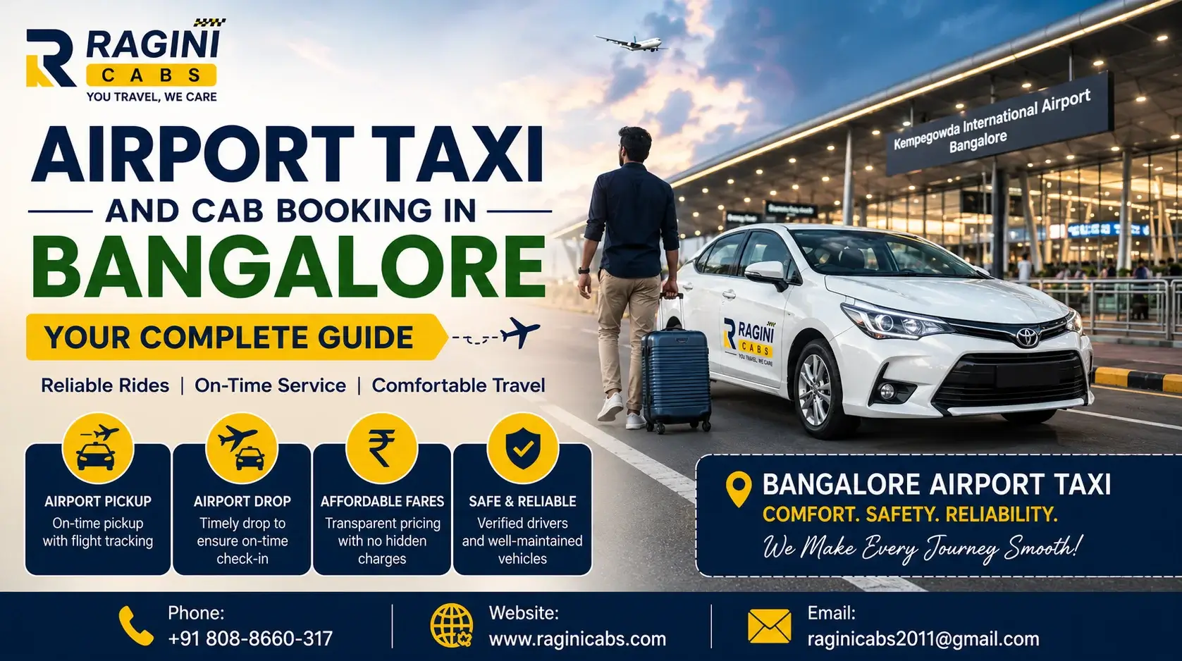 Airport Taxi and Cab Booking in Bangalore - Your Complete Guide